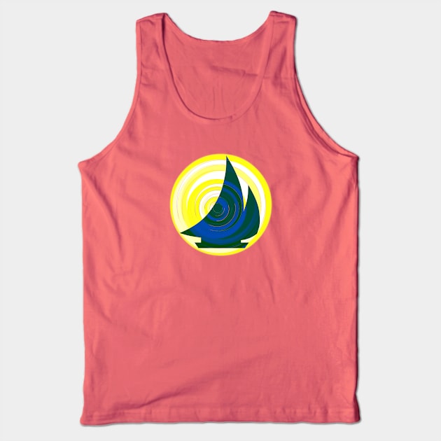 Sail Away Tank Top by TheDaintyTaurus